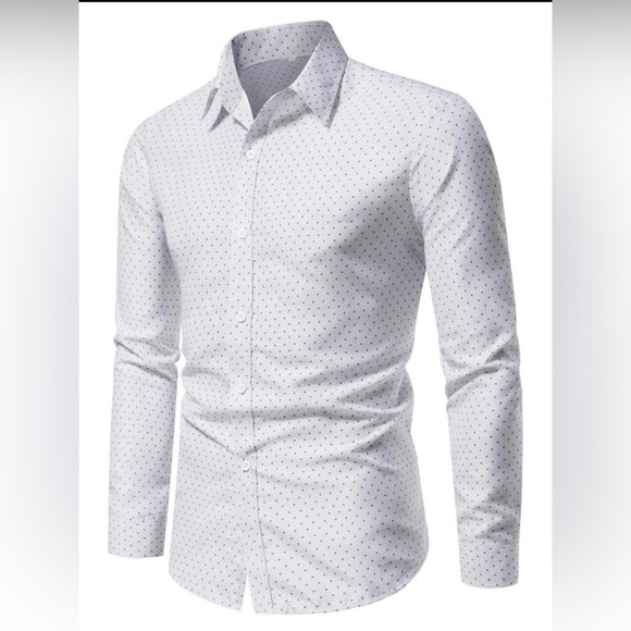 🛍️Men Allover Print Button Up Shirt🛍️ - Picture 1 of 2